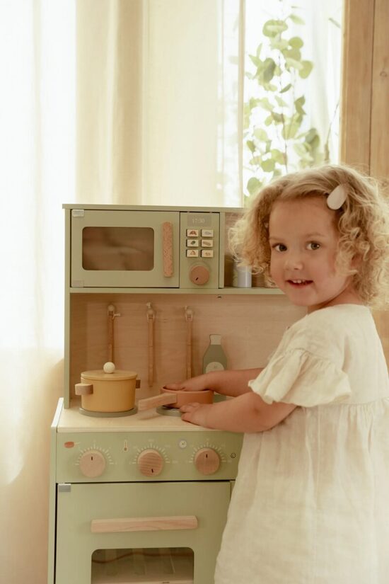 Little Dutch Wooden Play Kitchen Mint FSC 2500